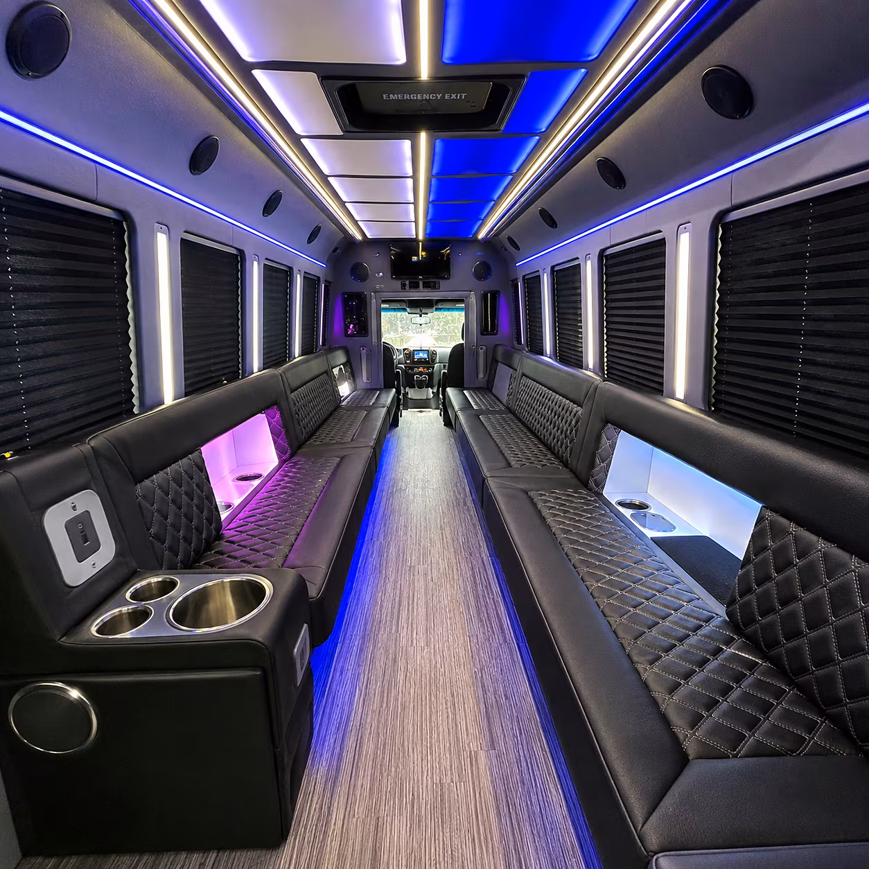 bus rentals for warren defense and engineering sector groups