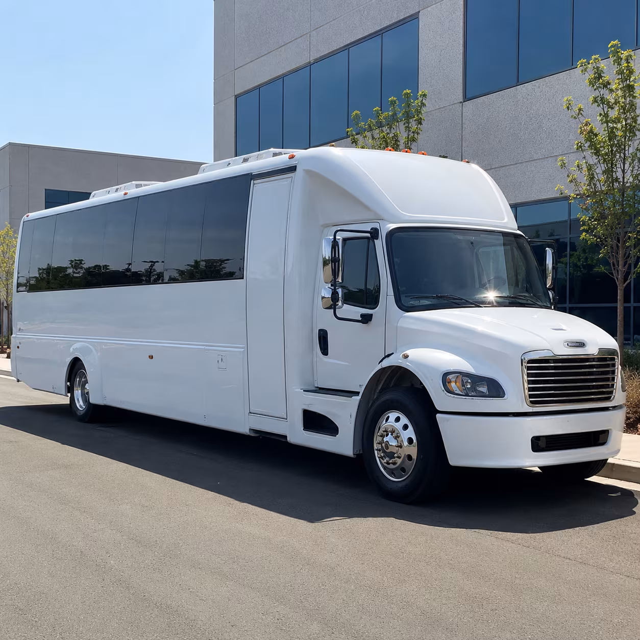 warren 25 passenger party bus
