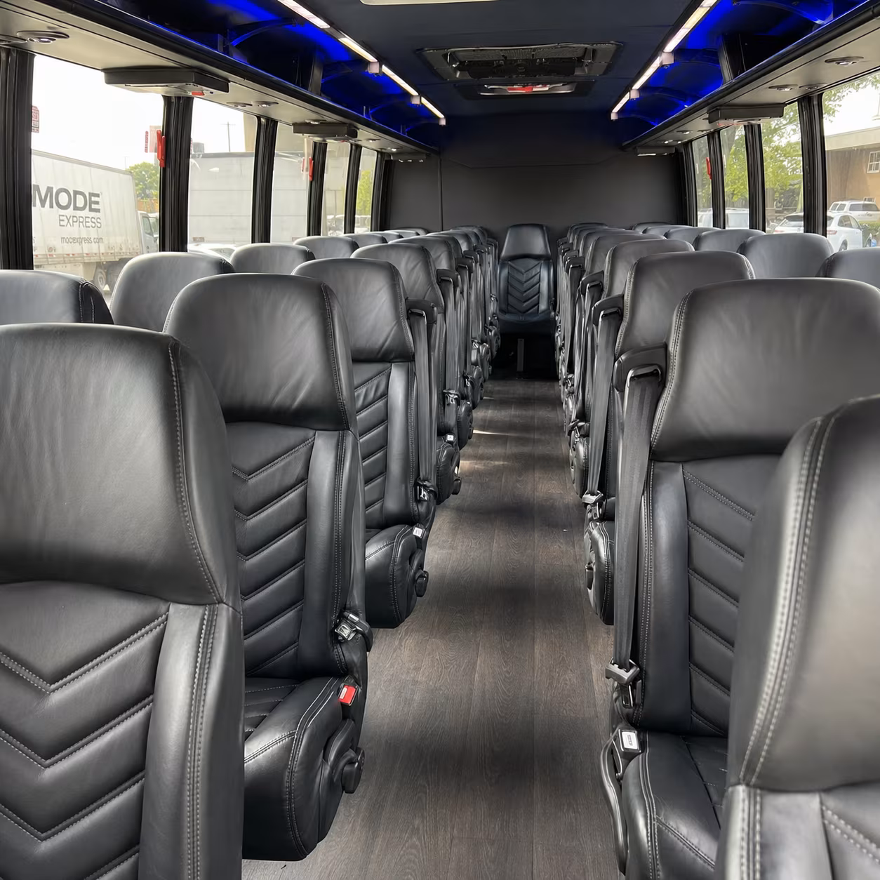 warren birthday party transportation onboard seating