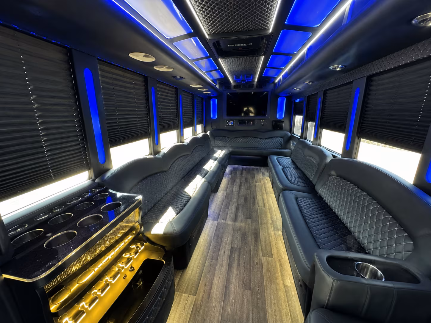 warren holiday party bus rental