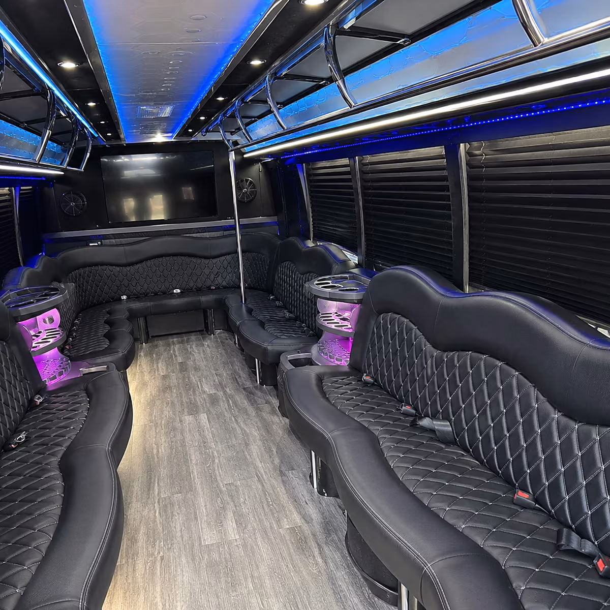 warren night out party bus rental