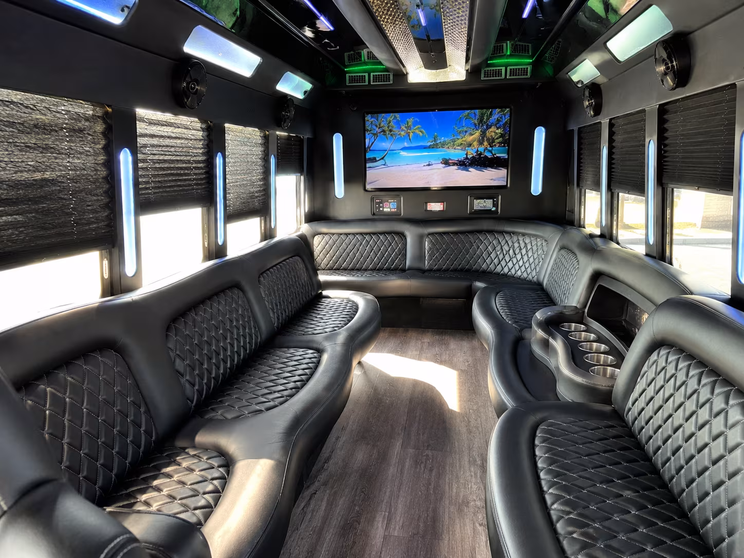 warren prom party bus rental