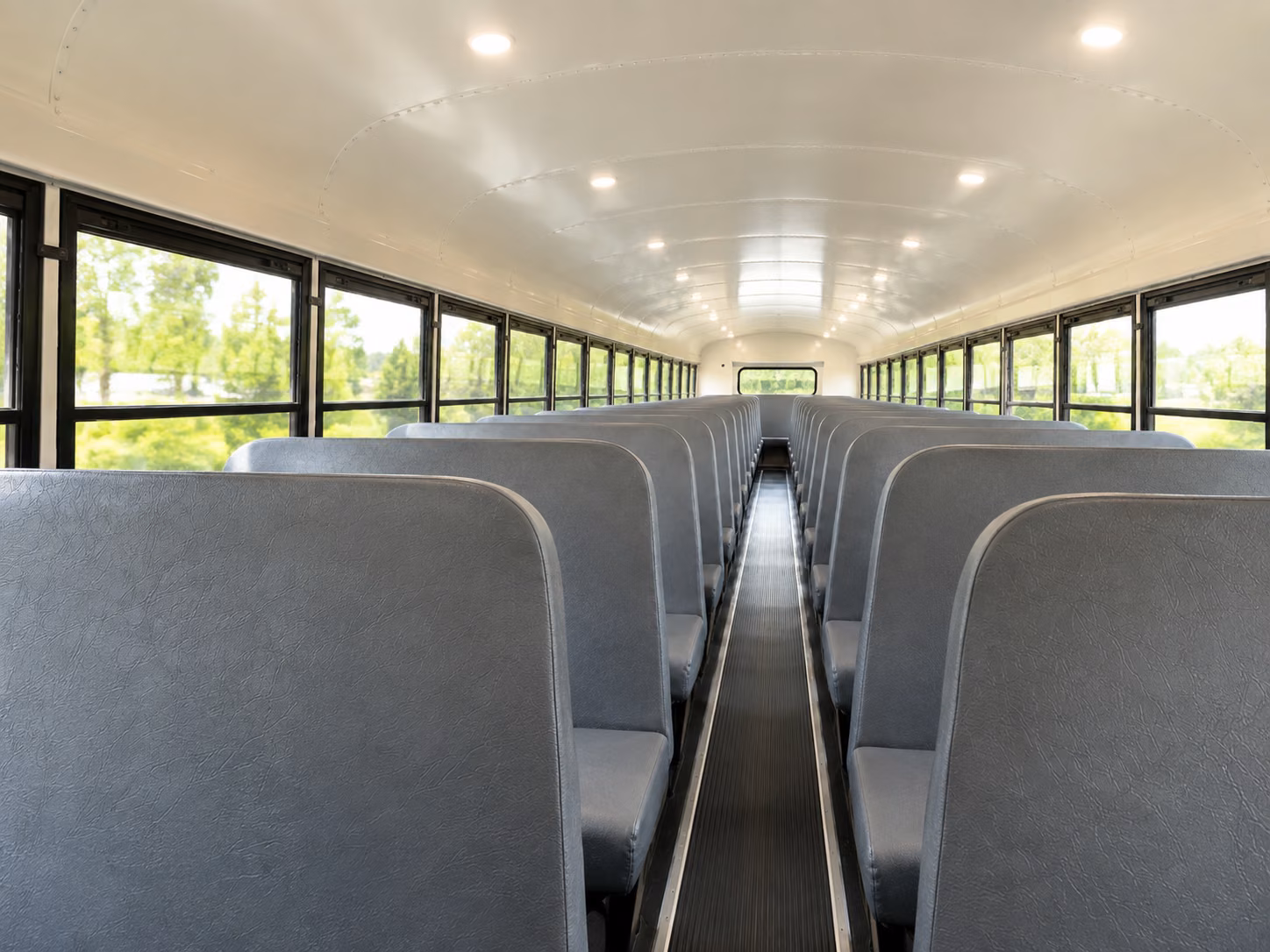 warren school bus inside