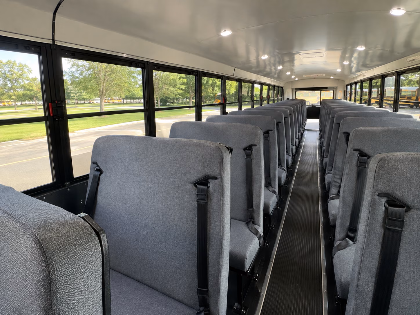 warren school bus interior
