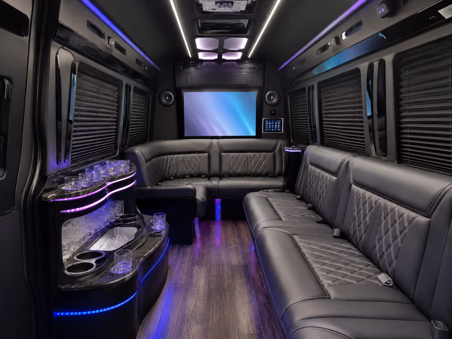 warren sporting event transportation onboard seating