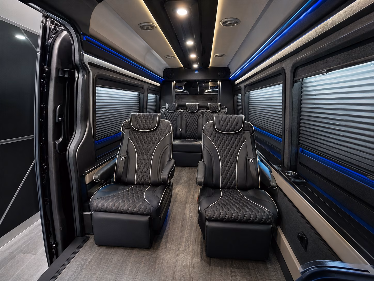 warren sprinter van with driver interior