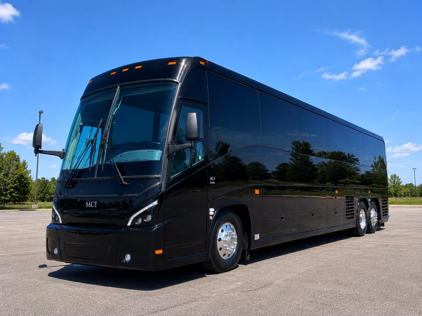 warren wedding charter bus rental